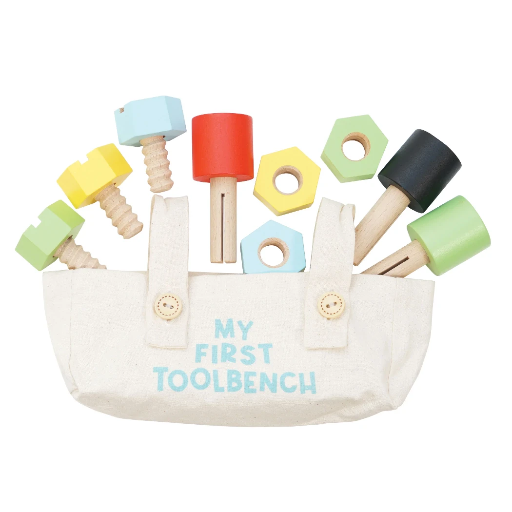 Le Toy Van Wooden Tool Bench - Image 6