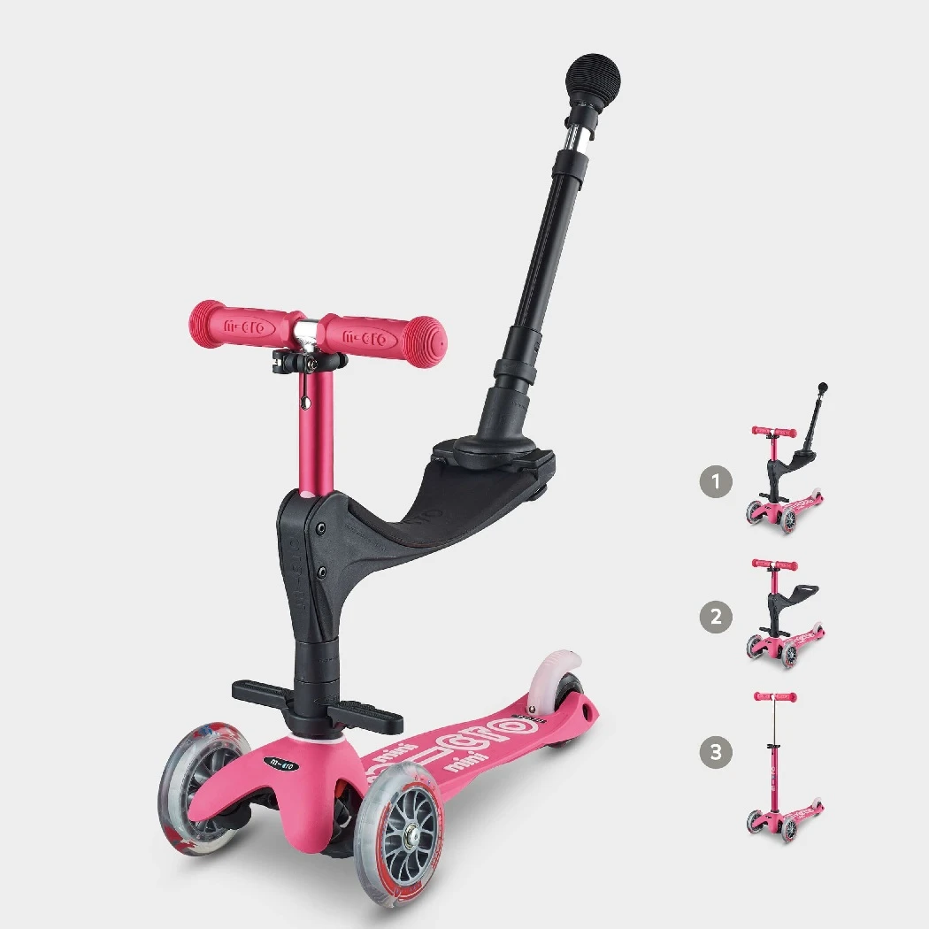 Mini Micro Sit And Scoot Push Along β Pink