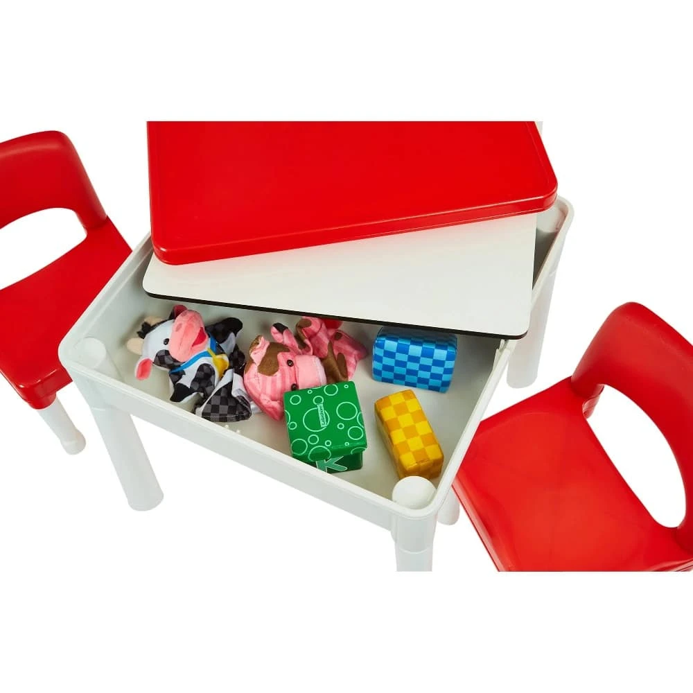 Liberty House Toys 6 In 1 Activity Table And Chairs - Image 8