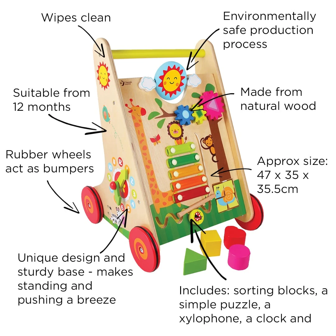 Classic World Learning Walker - Image 2