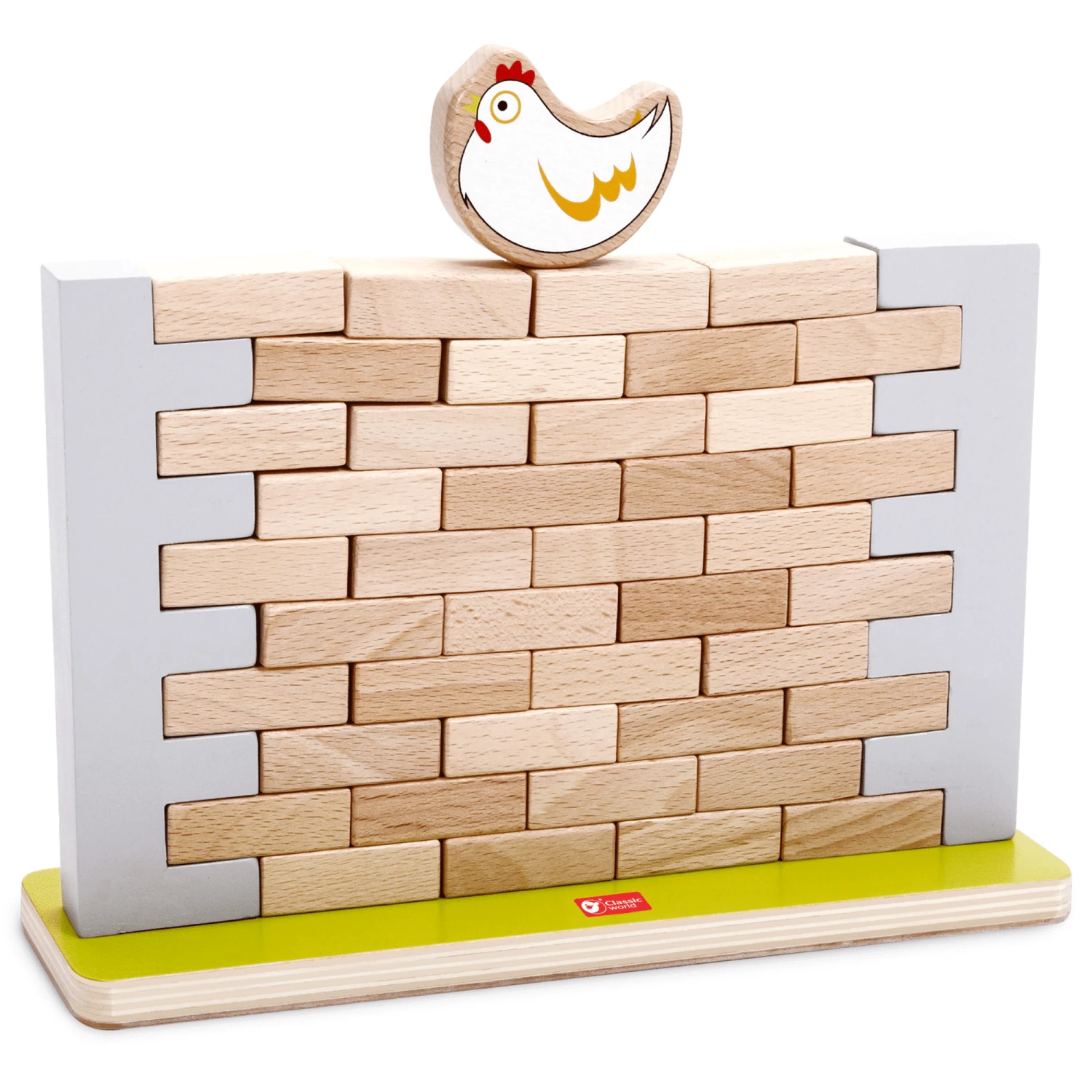 Classic World Pick A Brick Jenga Style Wall Game