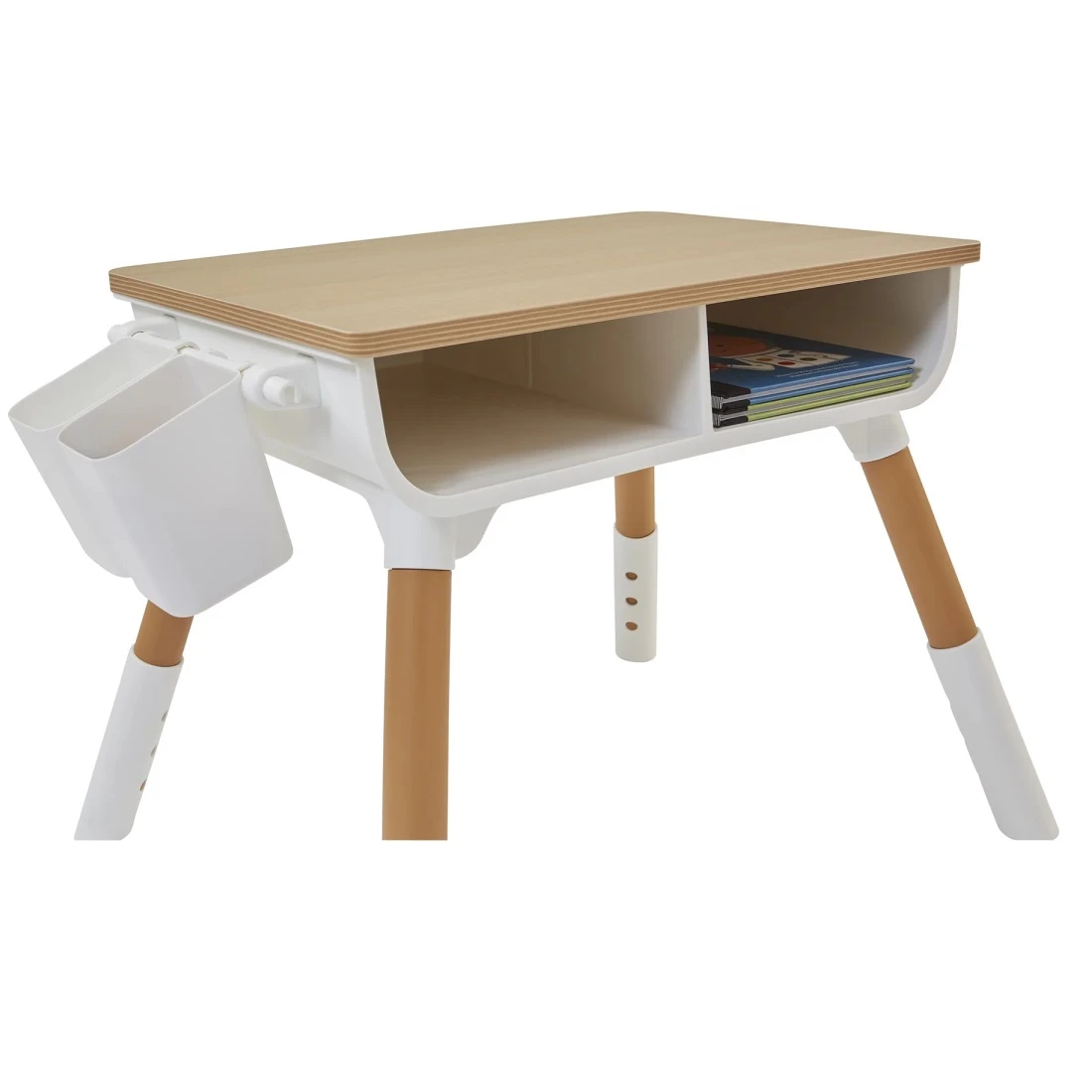 Liberty House Toys Scandi Pine Height Adjustable Table And Chair Set - Image 8