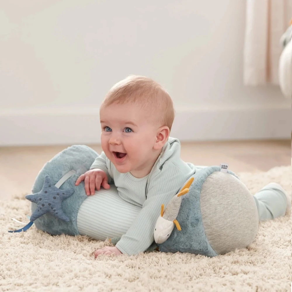Mamas & Papas Tummy Time Roll – Blue