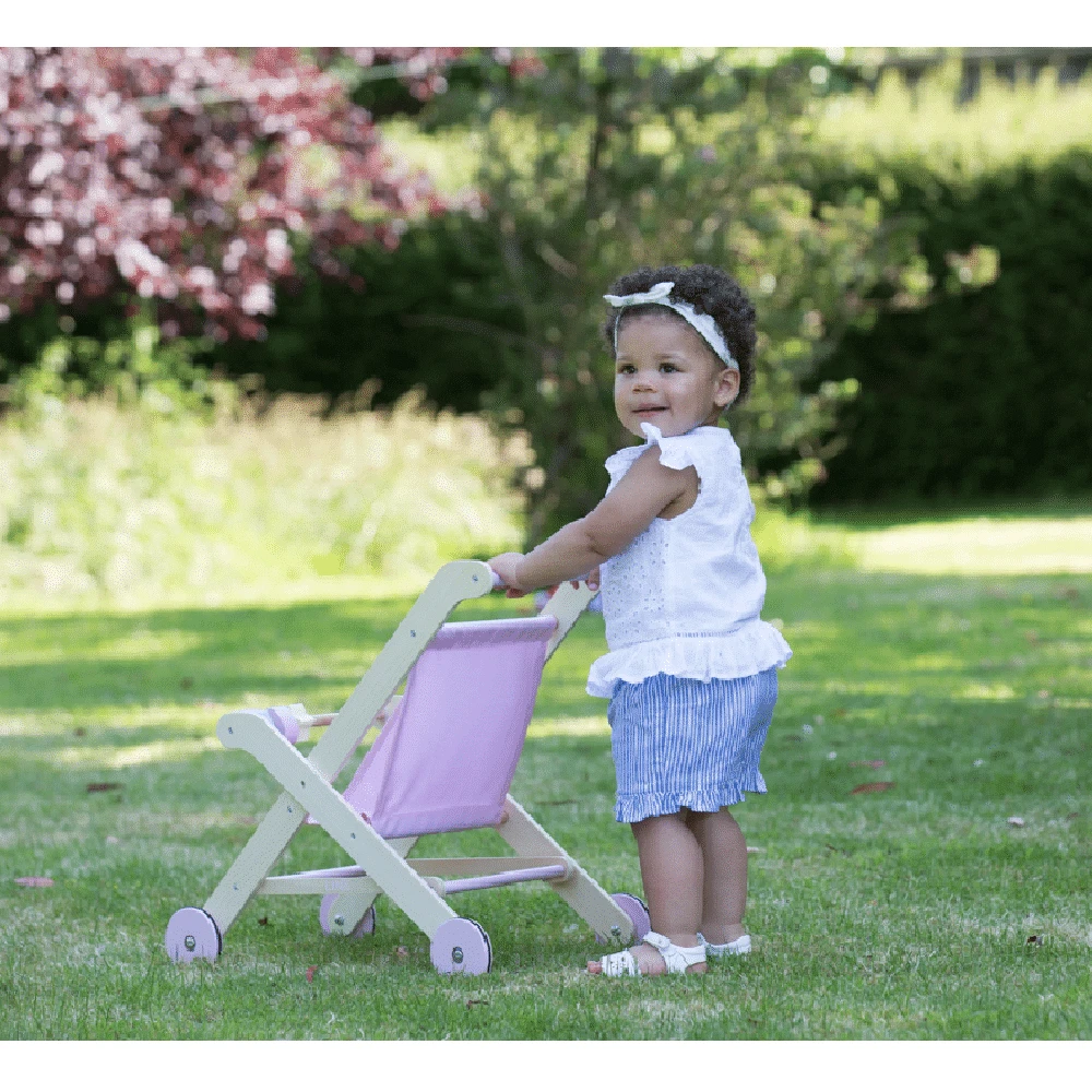 Moover Dolls Pink Stroller - Image 2