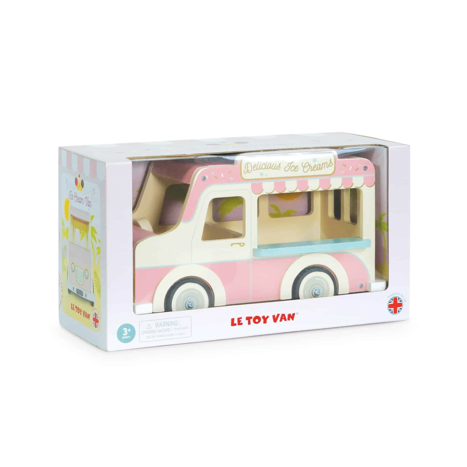 Le Toy Van Dolls House Ice Cream Van - Image 9