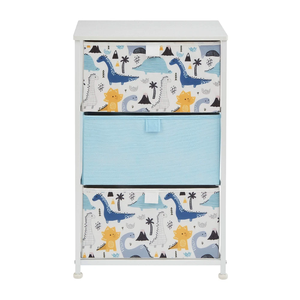 Liberty House Toys Dinosaur 3 Drawer Kids Storage Chest - Image 3