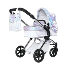 Roma Polly Amy Childs Single Dolls Pram – Mermaid 3+ Years 78cm