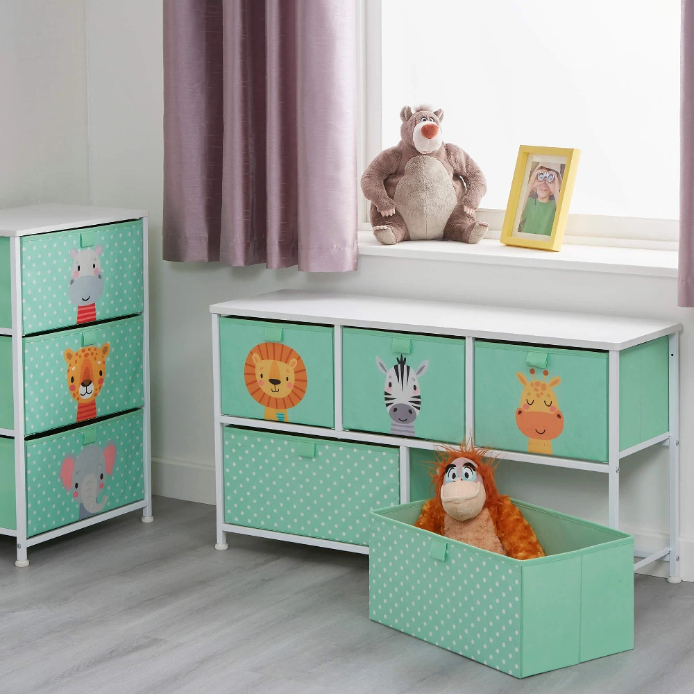 Liberty House Toys Jungle 5 Drawer Kids Storage Chest - Image 3