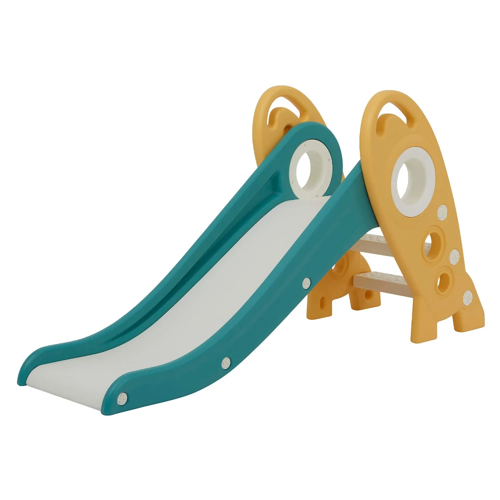 Liberty House Toys Green And Gold Kids Rocket Slide - Image 10