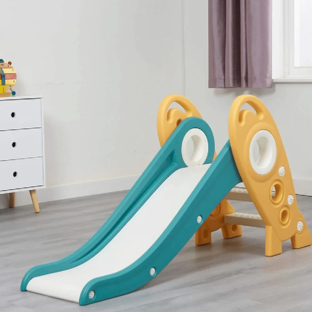 Liberty House Toys Green And Gold Kids Rocket Slide