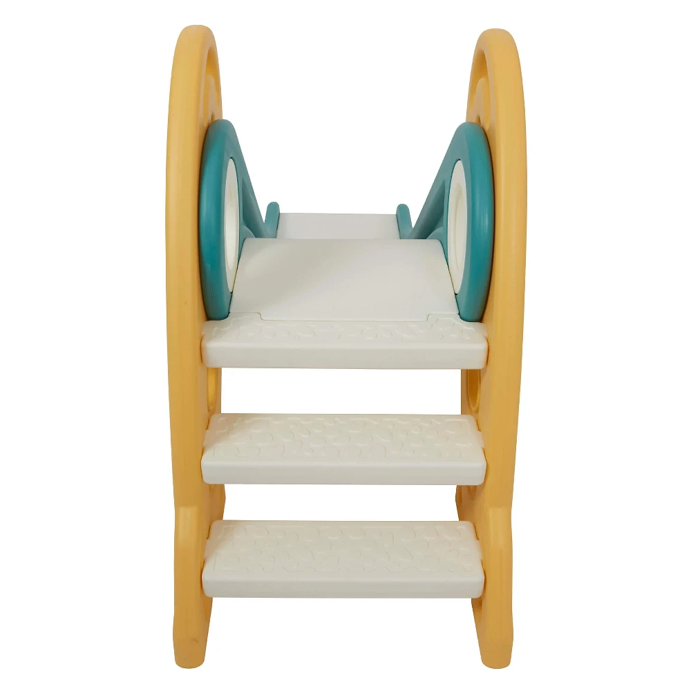 Liberty House Toys Green And Gold Kids Rocket Slide - Image 6