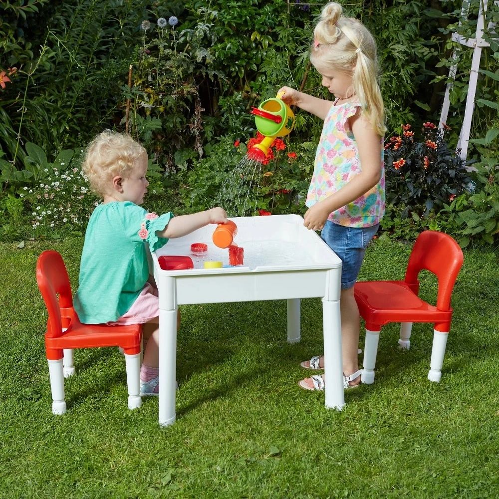Liberty House Toys 6 In 1 Activity Table And Chairs - Image 2
