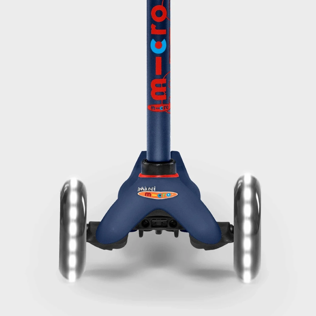 Mini Micro Scooter Light Up Wheels β Navy - Image 2