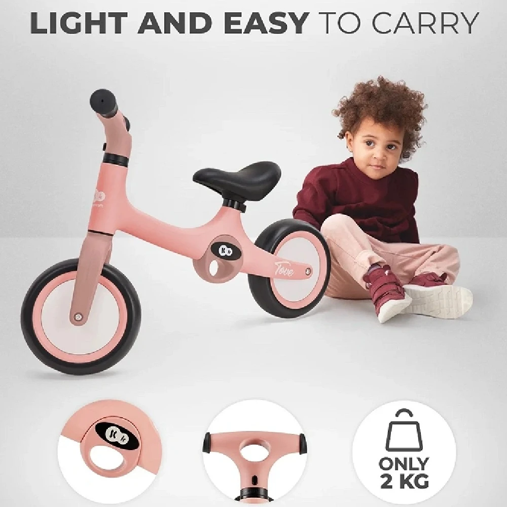 Kinderkraft TOVE Balance Bike Pink - Image 6