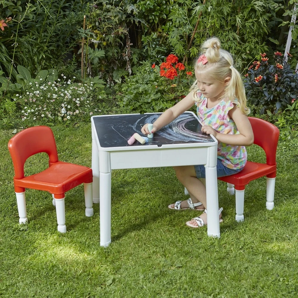 Liberty House Toys 6 In 1 Activity Table And Chairs - Image 4