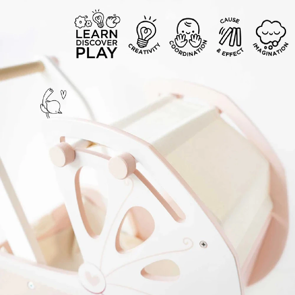 Le Toy Van Sweet Dreams Doll Pram - Image 6