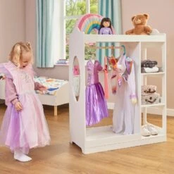 Liberty House Toys Kids Dressing Rail With Mirror