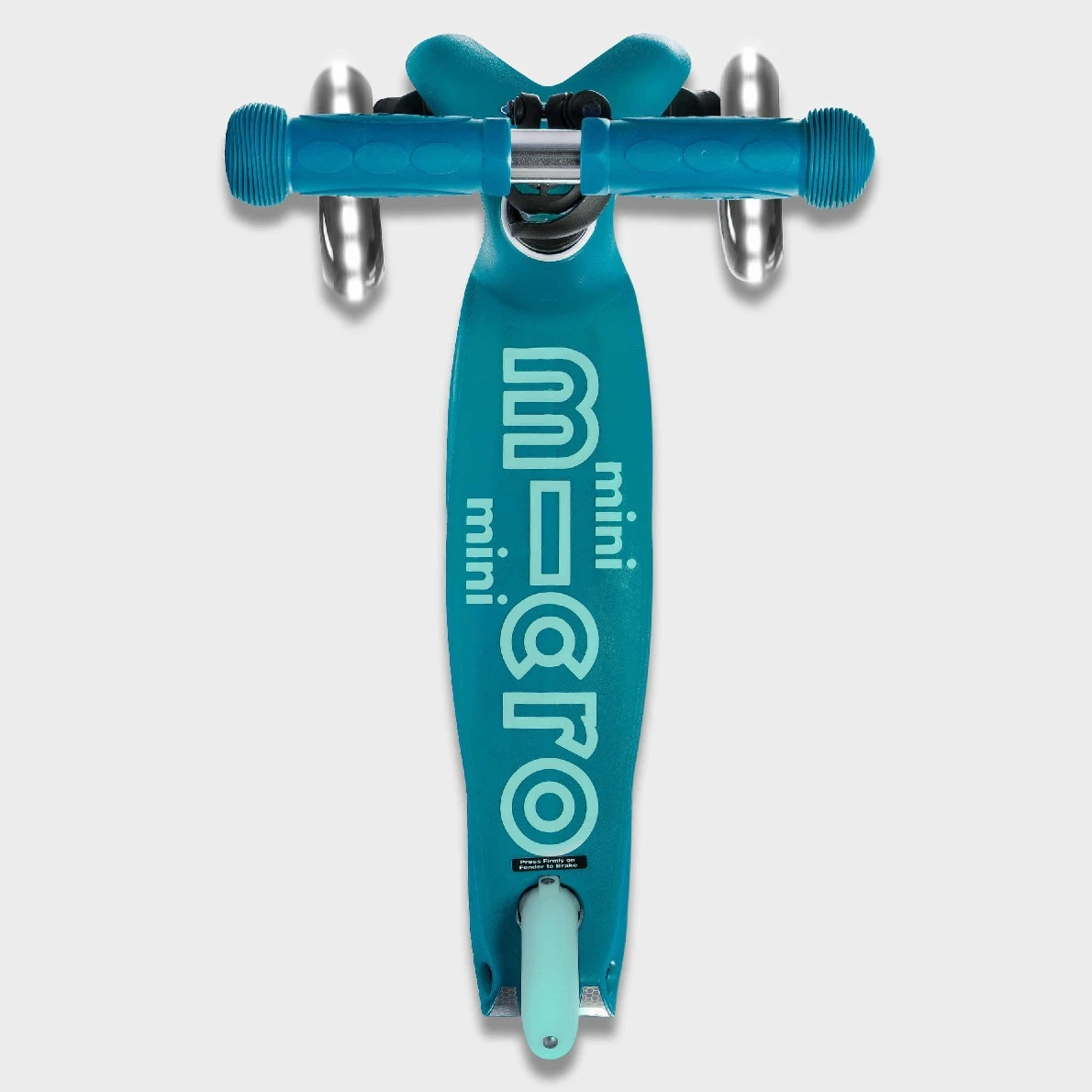 Mini Micro Scooter Light Up Wheels β Aqua - Image 6