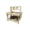 Children’s Outdoor Wooden Busy Beavers Bench