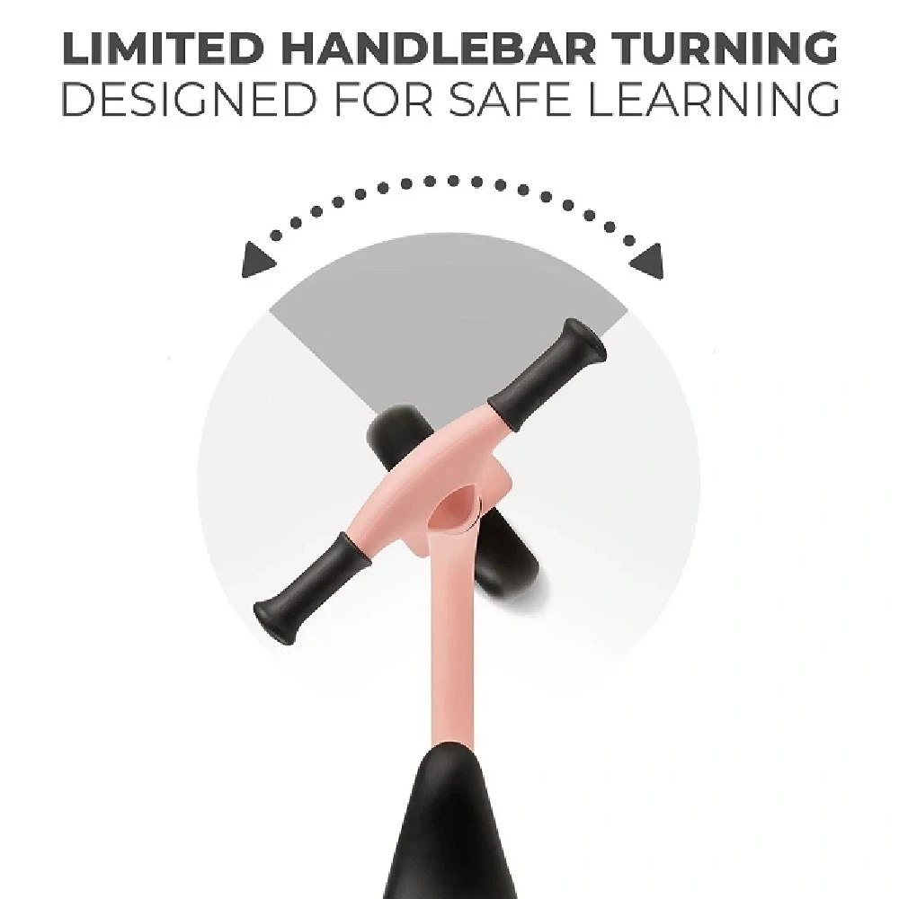 Kinderkraft TOVE Balance Bike Pink - Image 5