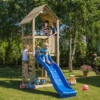 Shire Adventure Peaks Wooden Climbing Tower Fortress 1