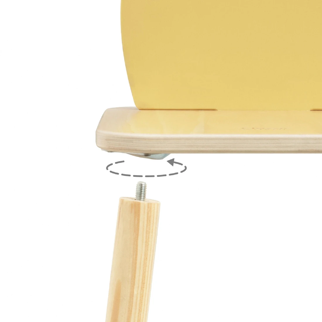 Classic World Grace Lemon Chair - Image 4