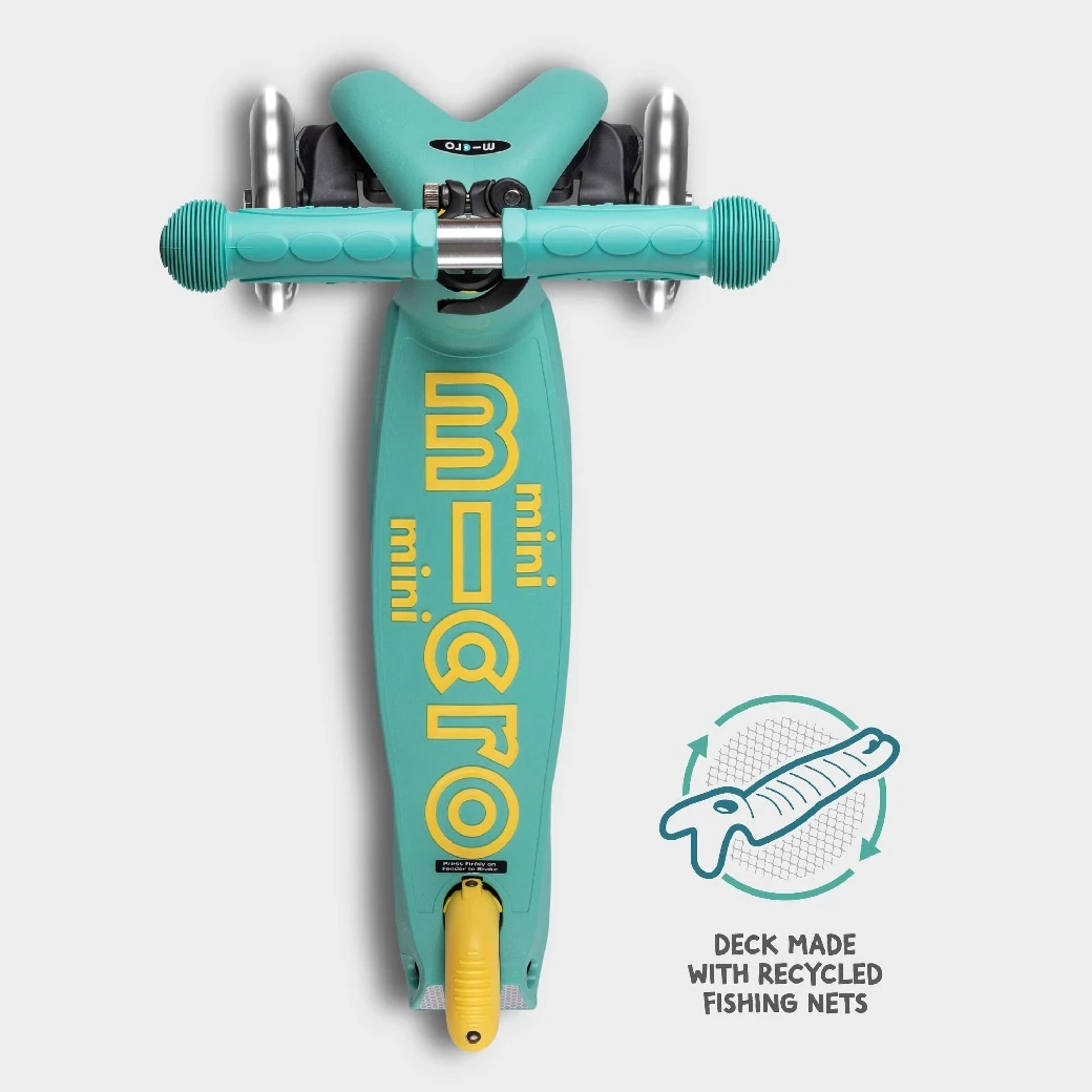 Mini Micro Scooter Light Up Wheels β ECO Mint - Image 3