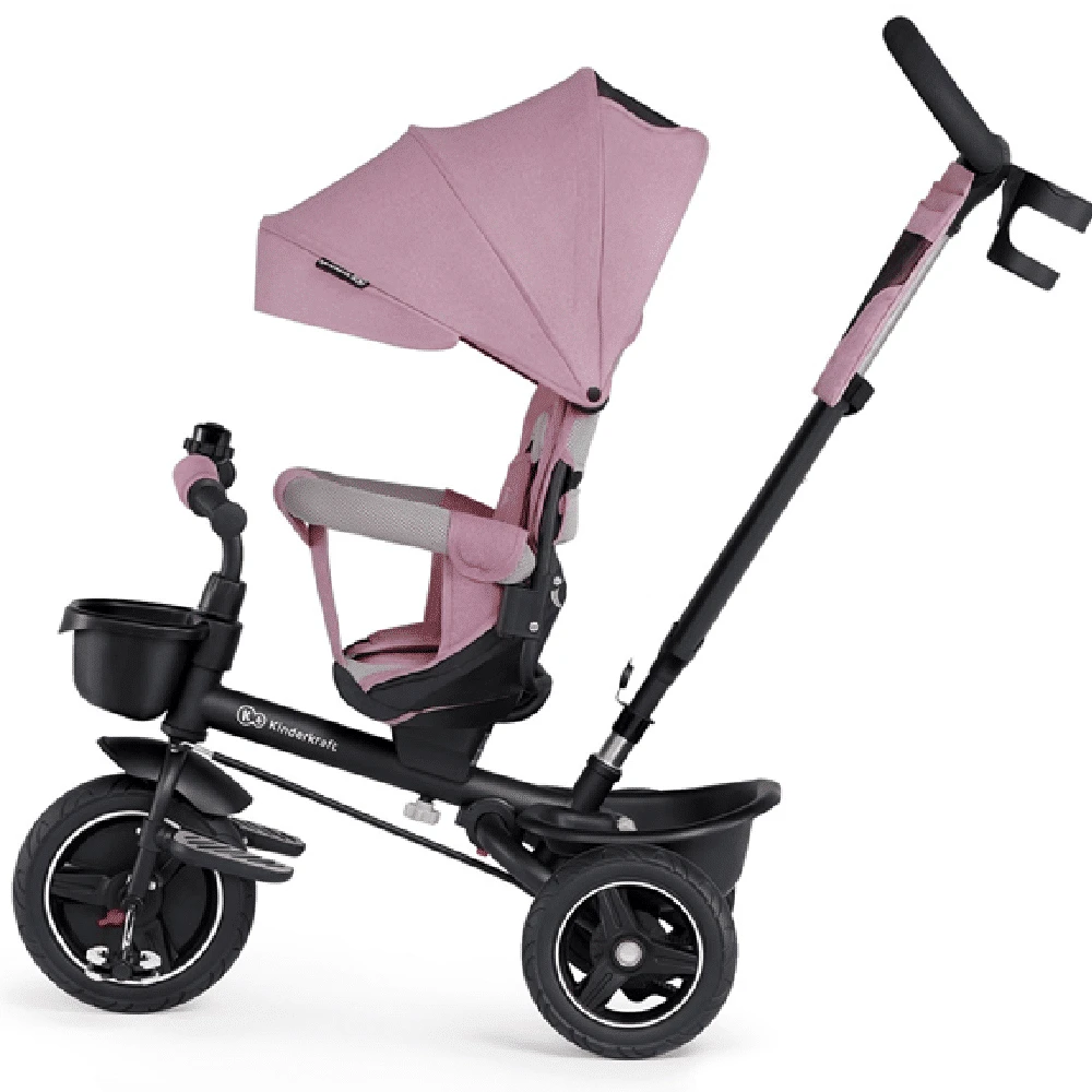 Kinderkraft Mauvelous Pink SPINSTEP Trike - Image 3