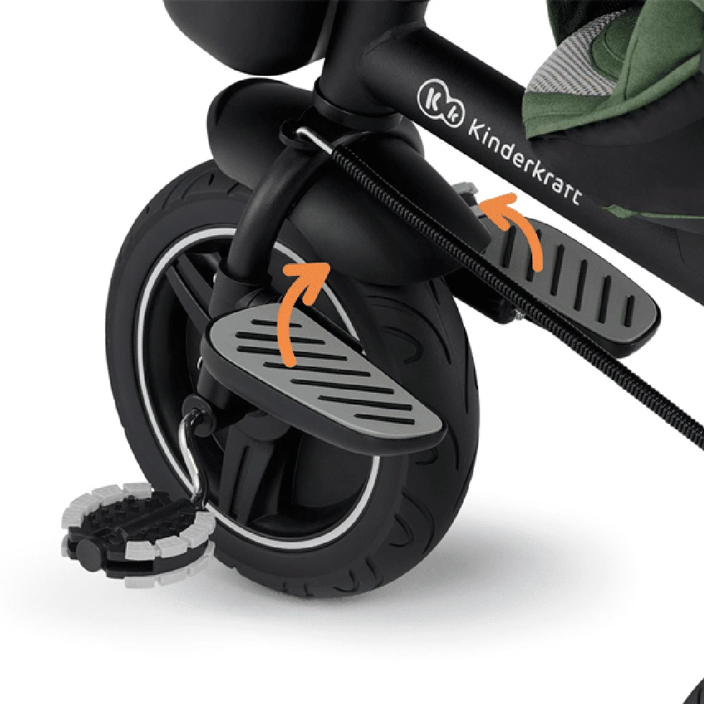 Kinderkraft Grey SPINSTEP Trike - Image 14