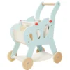 Le Toy Van Wooden Shopping Trolley And Cotton Bag