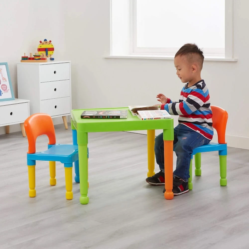 Liberty House Toys Multi-Coloured Table And 2 Chairs - Image 2