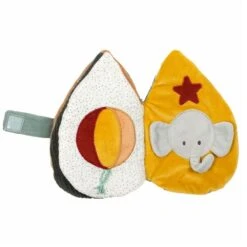 Nattou Luna And Axel Fabrics Activity Book