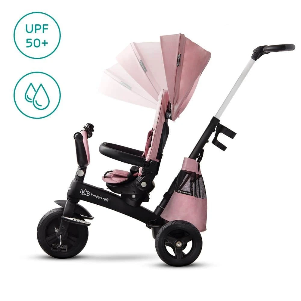Kinderkraft Pink Easytwist Trike - Image 6
