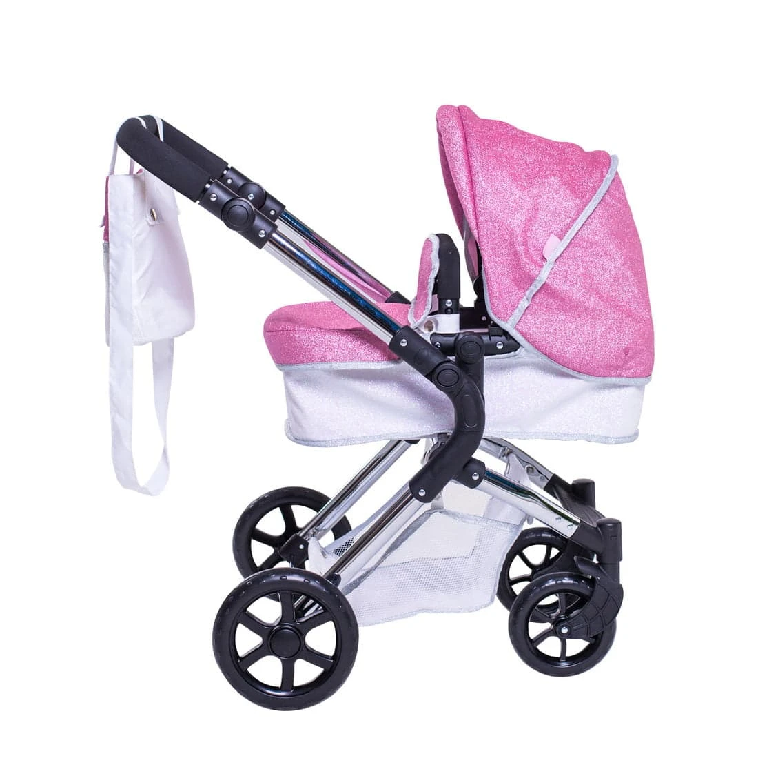 Roma Stephanie Dolls Pram β Pink - Image 2