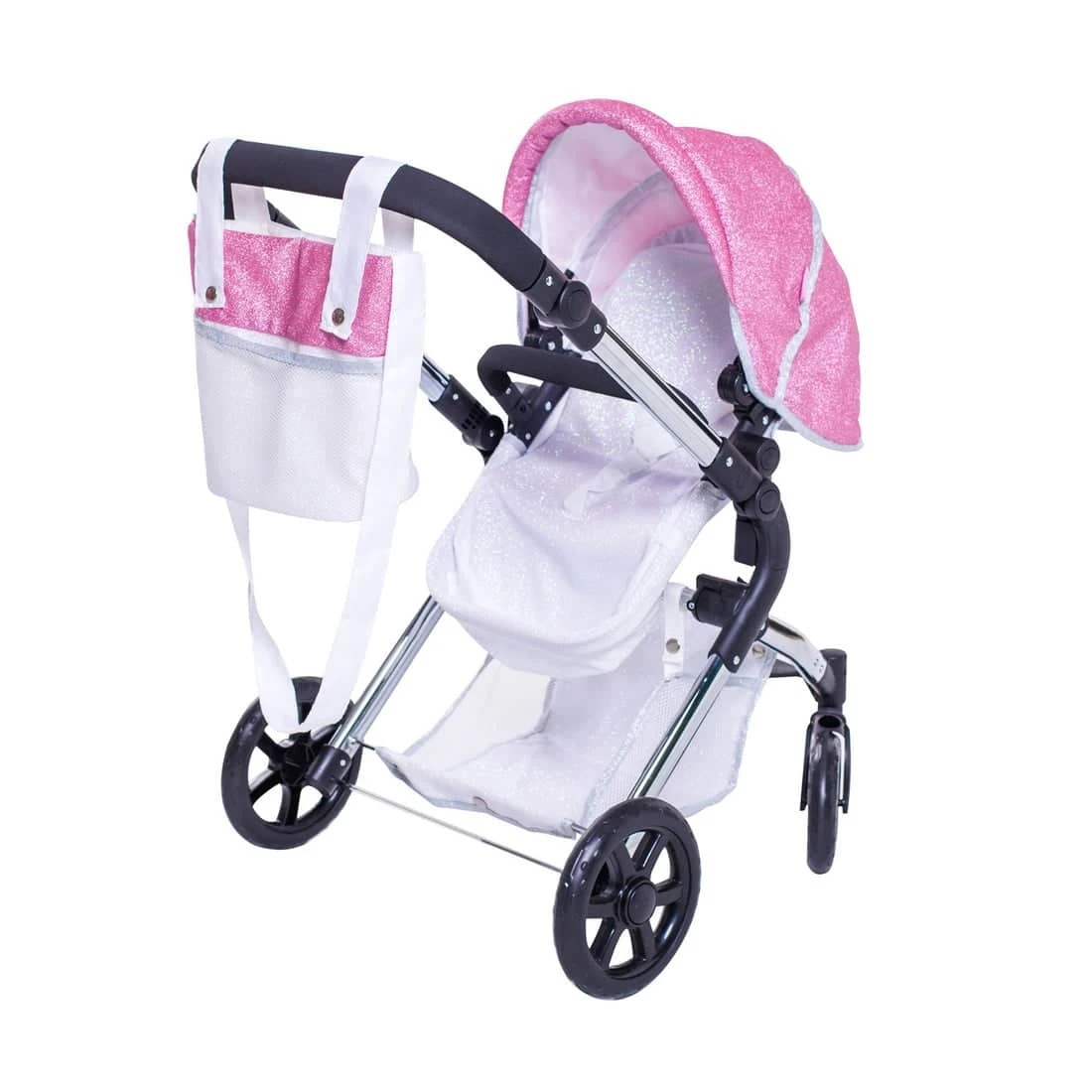 Roma Stephanie Dolls Pram β Pink - Image 8