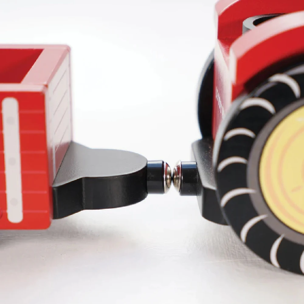 Le Toy Van Farmyard Tractor And Trailer - Image 3