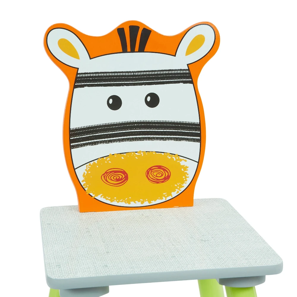 Liberty House Toys Lion And Zebra Table And Chairs - Image 8