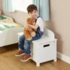 Liberty House Toys Kid’s Classic White Toy Box