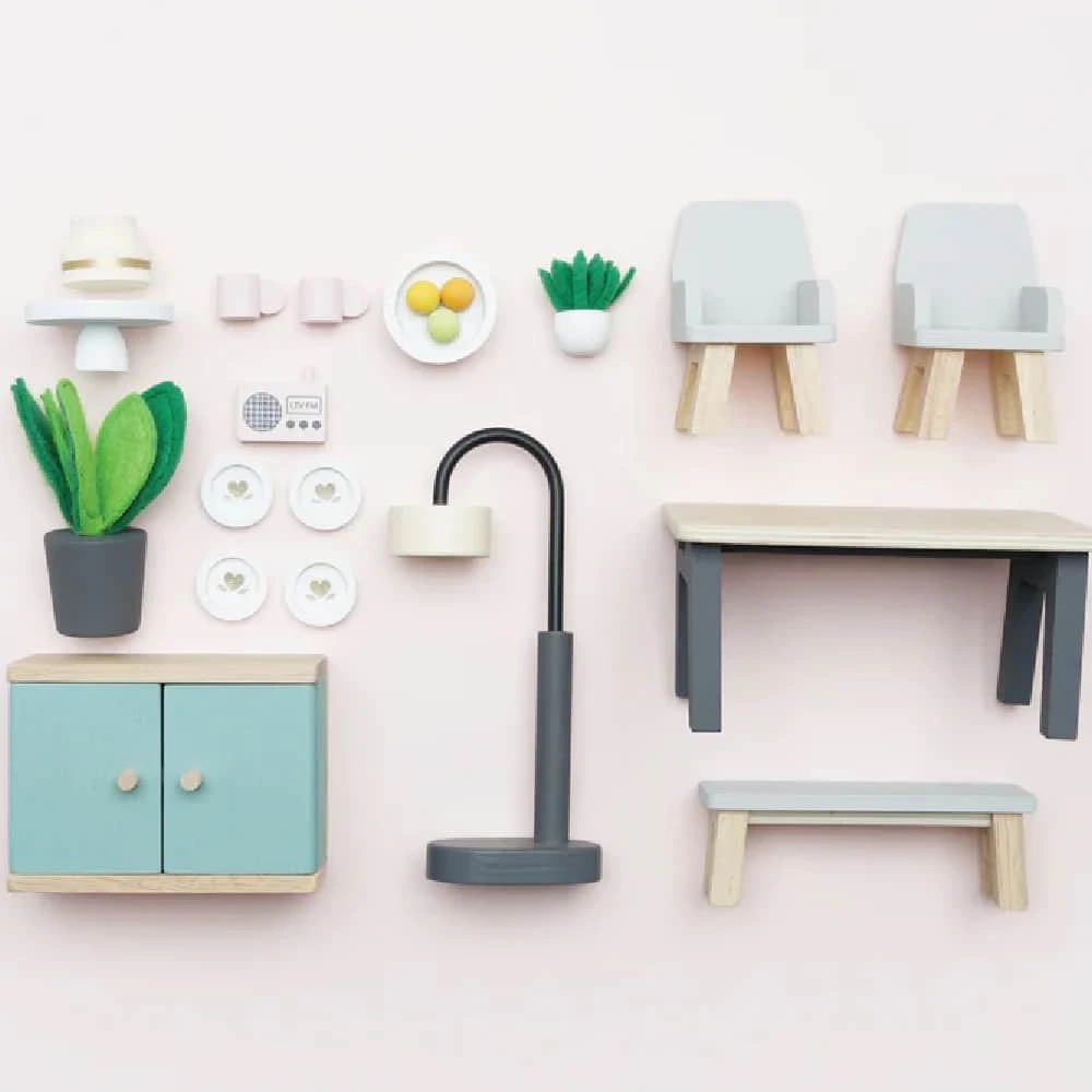 Le Toy Van Doll House Dining Room - Image 4
