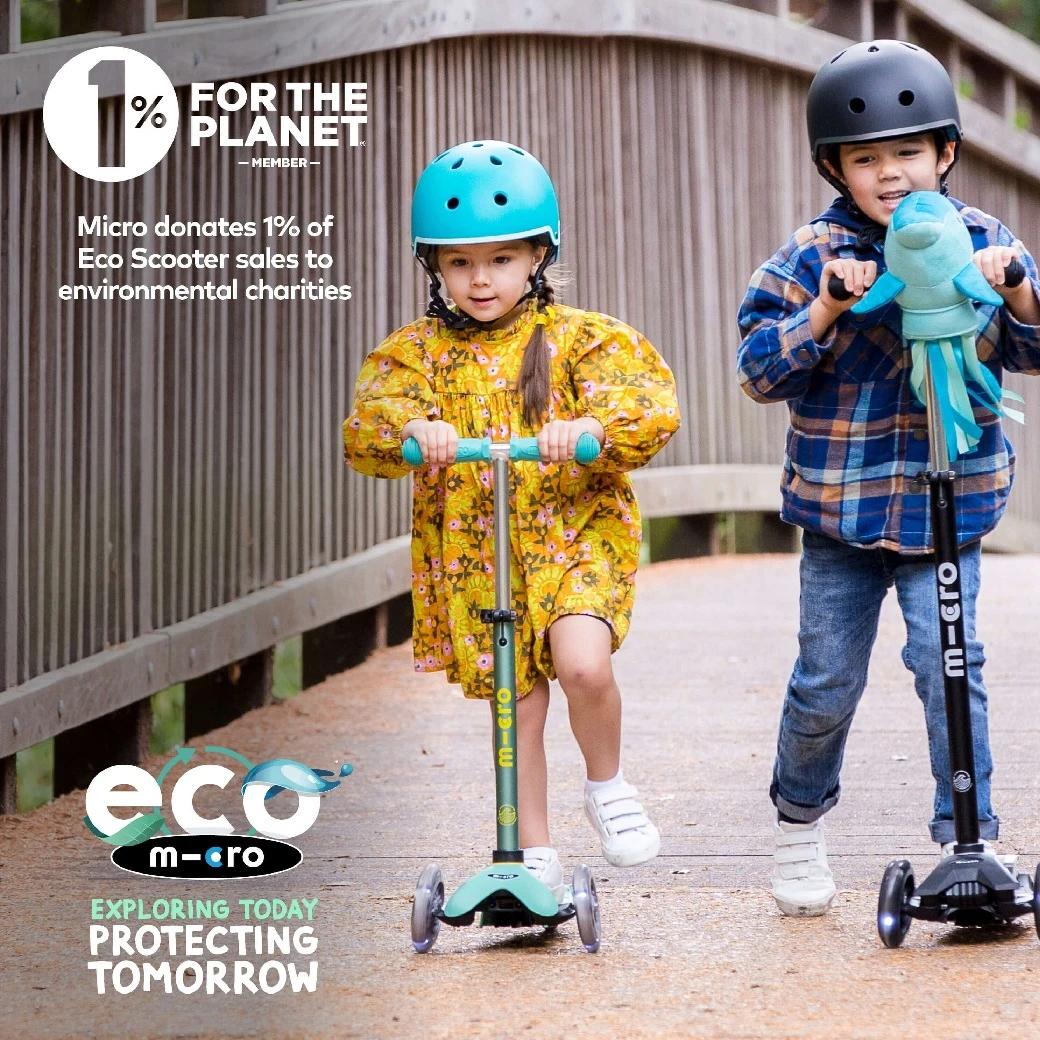 Mini Micro Scooter Light Up Wheels β ECO Mint - Image 4