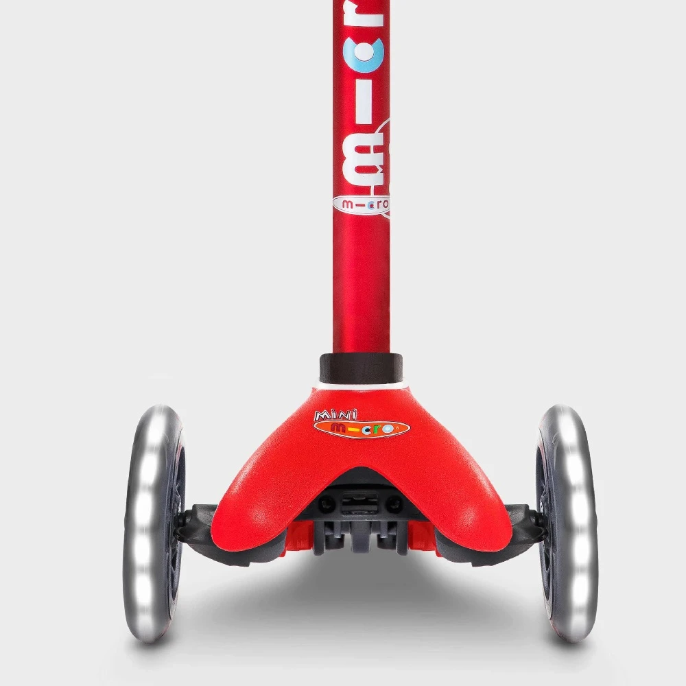 Mini Micro Scooter Light Up Wheels β Red - Image 6