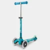 Mini Micro Scooter Light Up Wheels – Aqua