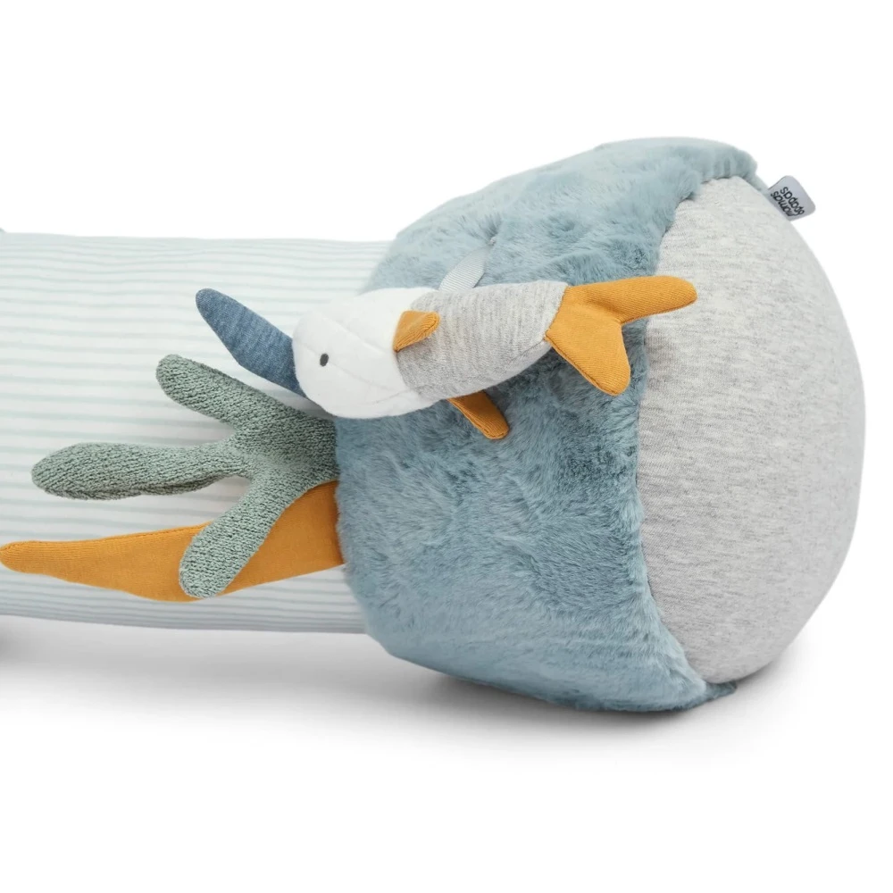 Mamas & Papas Tummy Time Roll – Blue - Image 3