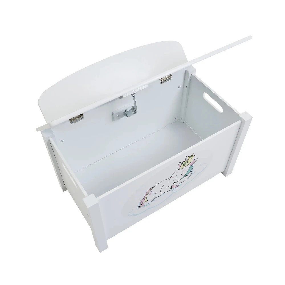 Liberty House Toys Kid’s Wooden Unicorn Toy Box - Image 7