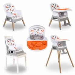 Red Kite Feed Me Snak 4 In 1 Highchair