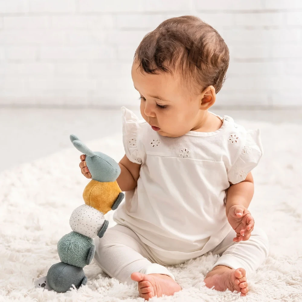 Nattou Lapidou Activity Caterpillar Green - Image 2